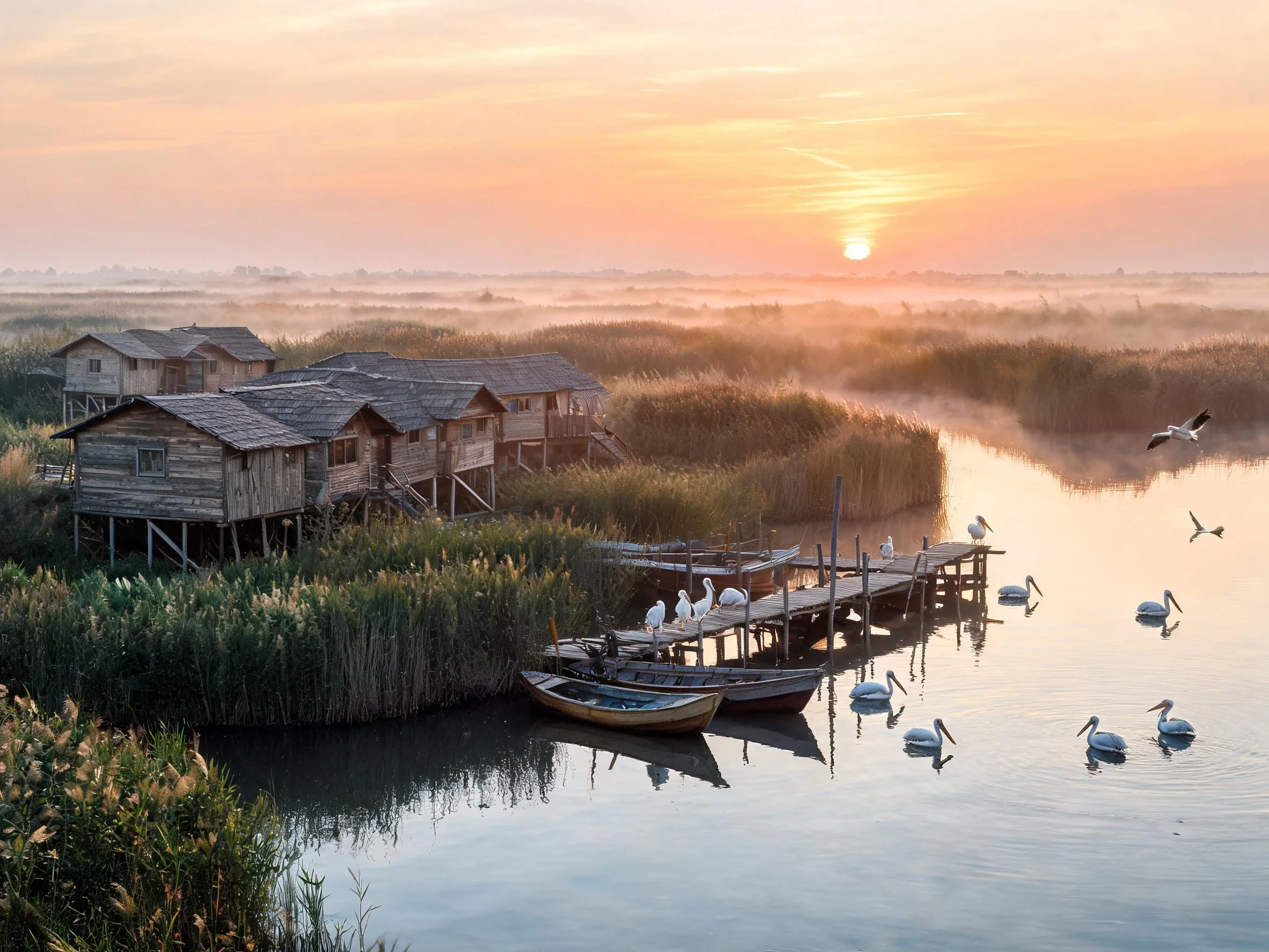 pensiune cu piscina in Murighiol Delta Dunarii — Complexul Pelicanul si Pestisorul